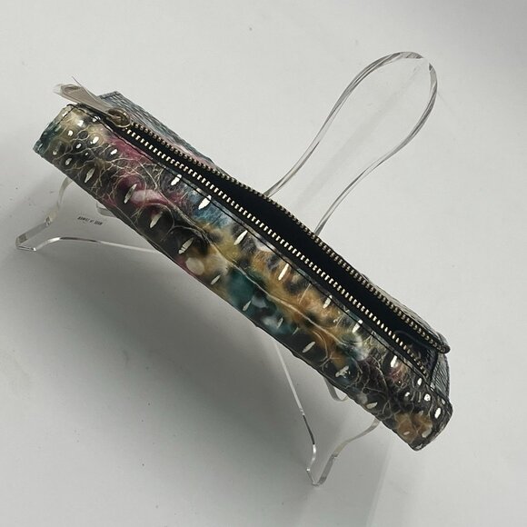 Brahmin Melbourne Ady Slim Bifold Leather Wallet Clutch Intuition Multicolor New - Picture 3 of 5